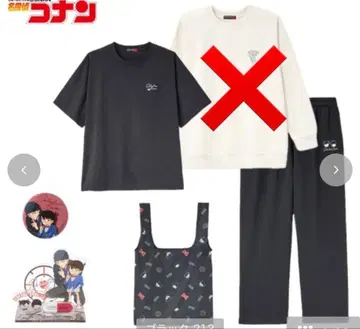 오늘만 가격 인하 명탐정 코난 T셔츠 팬츠 에코백 캔뱃지 아크릴 스탠드