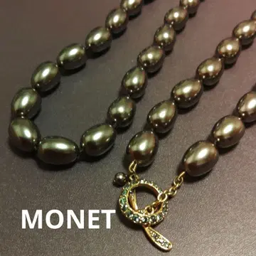 MONET 다크 그레이 목걸이