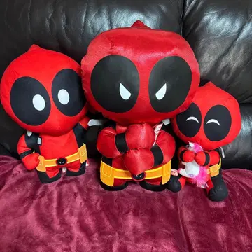 MARVEL 데드풀 메가 점보 봉제 인형 유니콘과 함께