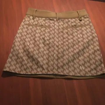 레저렉션 브라운 스커트