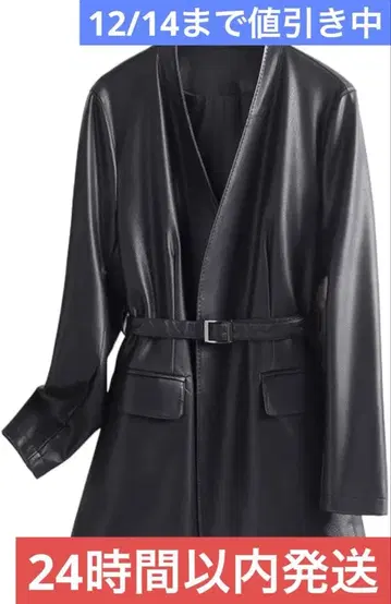 가죽 자켓 여성용 XL 아우터