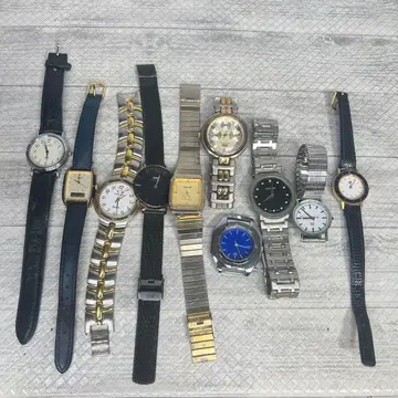 부동산 시계 10개 묶음 관리번호 115 SEIKO DW 등