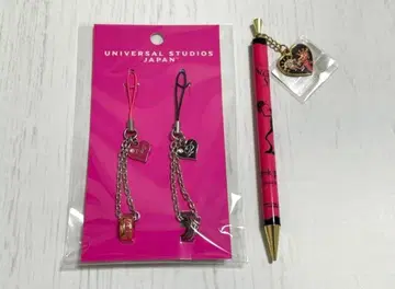 [ 익명 배송 ] 구하기 어려움! USJ 핑크 팬서 샤프 펜 페어 스트랩