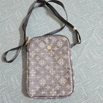 러셋 데님풍 프린트 스마트폰 숄더