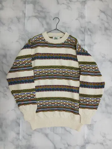 남성용 스웨터 빈티지 니트 L 사이즈