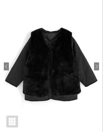 퍼 베스트 퀼팅 자켓 세트