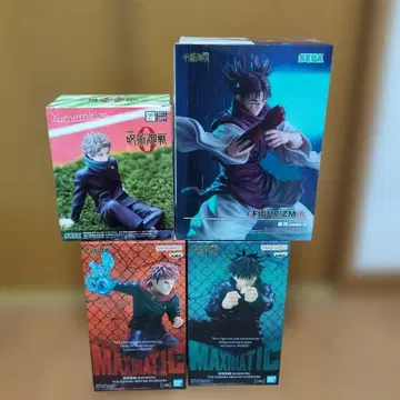 주술회전 피규어 4체 세트