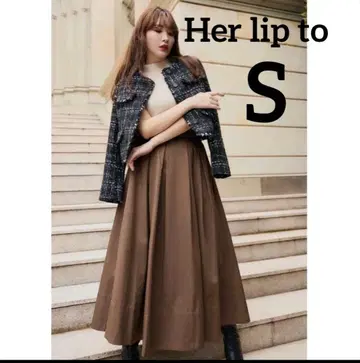 [택 포함 새상품] Saint-Michel Volume Skirt S