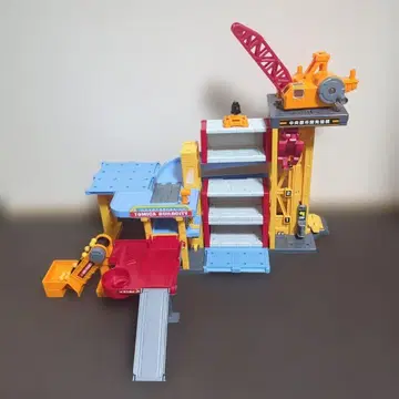 토미카 토미카 빌드타운 파워 크레인 건설 현장