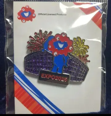 EXPO2025 미야쿠미야쿠 대지붕 반지 핀 배지 4개 라스트