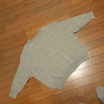 ORDINARY FITS 오디너리 바버 니트 풀오버 그레이