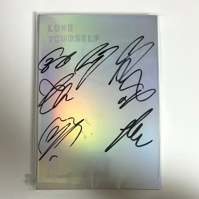 방탄소년단 Love Yourself Answer 러브유어셀프 싸인 앨범
