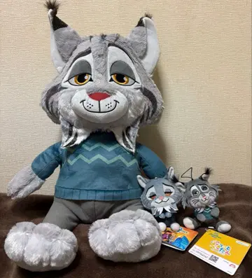 주토피아 2 봉제 인형 3종 세트 파우버트