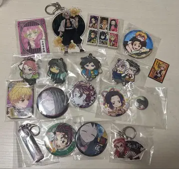 귀멸의 칼날 굿즈 세트 사진에 있는 것 전부