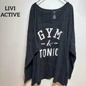 LIVI ACTIVE [ 26/28 ] GYM & TONIC 긴팔 T셔츠