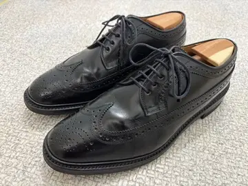 [ REGAL ] 블랙 윙 칩 드레스 신발 26cm