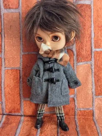 인형 더플 코트