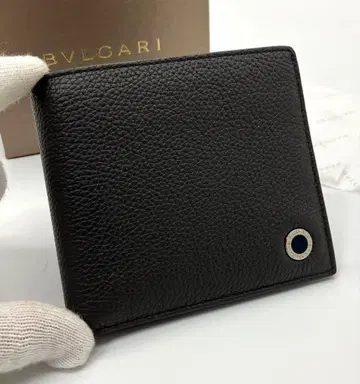 신형 컨디션 최상 불가리 불가리 맨 접이식 지갑 다크 그레이 감정필