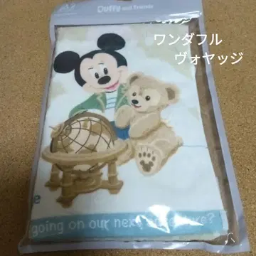 미키 더피 디즈니씨 원더풀 보야지 페이스 타월