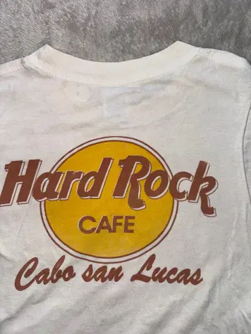 Hard Rock Cafe 슬리브리스 가공 T셔츠