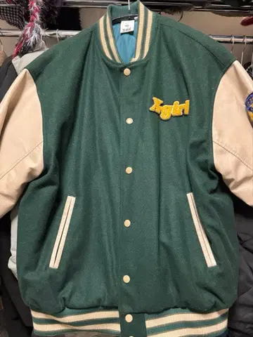 X-girl 바시티 자켓