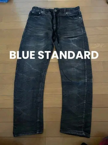 BLUE STANDARD 블루 스탠다드 데님 청바지