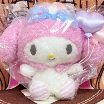 산리오 마이멜로디 봉제 인형 딸기색 놀이공원