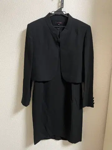 [유키 토리이] 예복 상복 블랙 포멀 원피스 수트 2점 13호