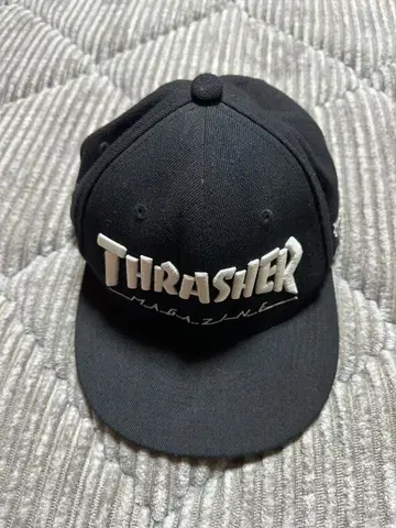 THRASHER SKATE AND DESTROY 캡 블랙