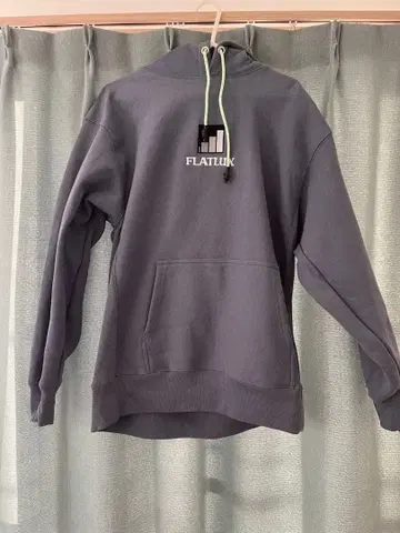 FLATLUX 그레이 후드티 L 사이즈