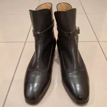 리갈 23.5 가죽 블랙 중간 힐 부티