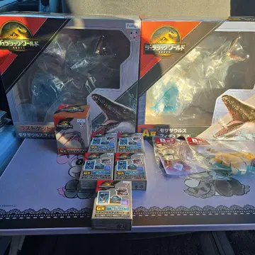 쥬라기 월드 모사사우루스 피규어 세트