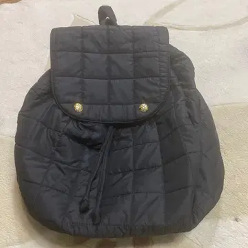 소니아 리키엘 럭색 백팩 나일론 블랙 퀼팅