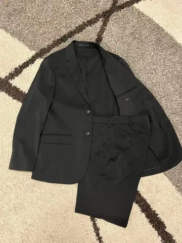 감동 자켓 셋업 블랙 S-M 사이즈 상당 (커스텀 오더)