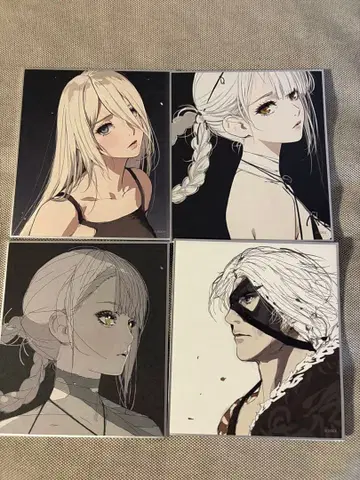 NieR 니어전 지울 수 없는 기억 미니 색지 컬렉션 카이네