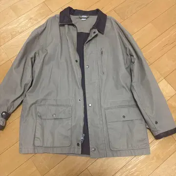 캐주얼 자켓 가죽 베이지 구제 의류