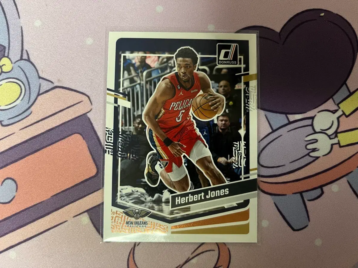 파니니 Nba 농구카드 뉴올리언스 허버트 존스