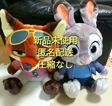 [초시 한정 가격!] 주토피아2 슈퍼 라지 봉제 인형 닉 & 주디