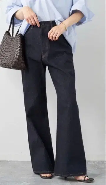 Plage 플라주 리액티브 다잉 데님