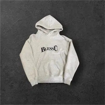 BlessU 그레이 후드티 M 즉시 구매 가격 인하 협상