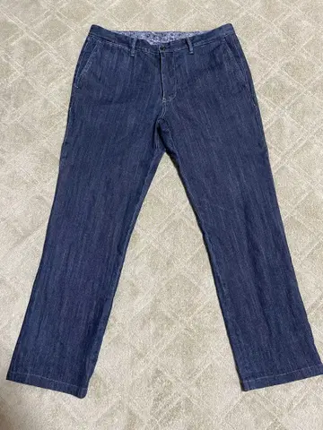 Papas+ 다크 블루 데님 팬츠 LL