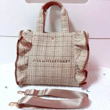 JILL by JILL STUART 프릴 트위드 토트백 (대) 새상품급