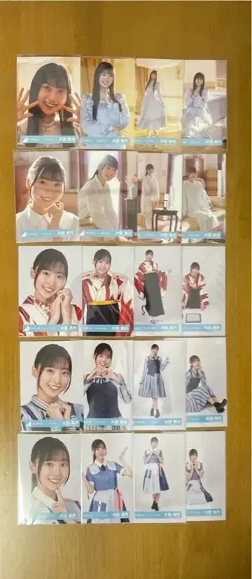 히나타자카46 오타 미즈키 브로마이드 신참자 20종 컴프