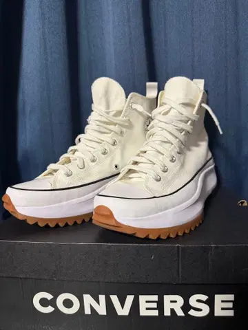 CONVERSE 하이컷 스니커즈 (한국 한정판) 레어 사이즈