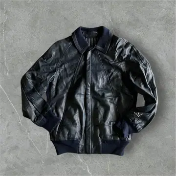 80s archive 프랑스제 andre chekiere 레더 봄버