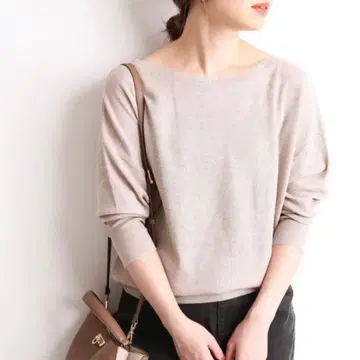 [ 새상품급 ] 슬로브 이에나 보트넥 풀오버 저널 스탠다드