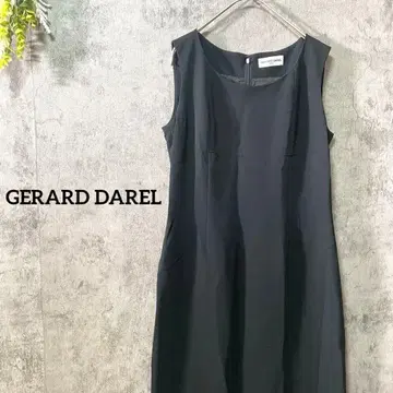 젤라르 다렐 슬리브리스 원피스 무릎 기장 깔끔한 포멀 관혼상제