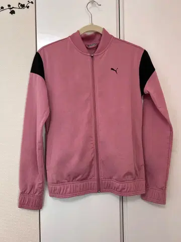 PUMA 핑크 블랙 저지 S 사이즈