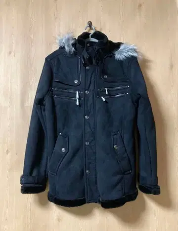 자켓 라이더 자켓 M 사이즈 스웨이드 내 보아 블랙 미사용