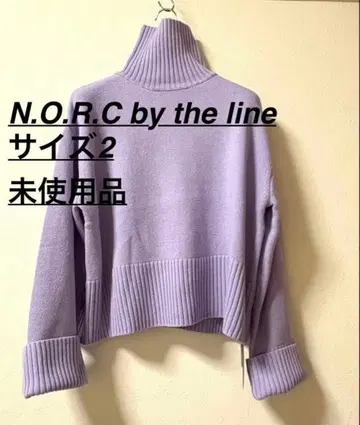 N.O.R.C [ 노크 ] 울 캐시미어 터틀 니트 SIZE 2